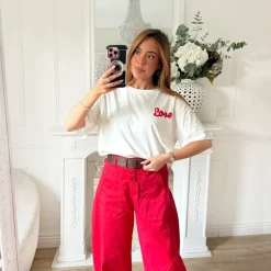 BARREL ROUGE MAXI CEINTURE