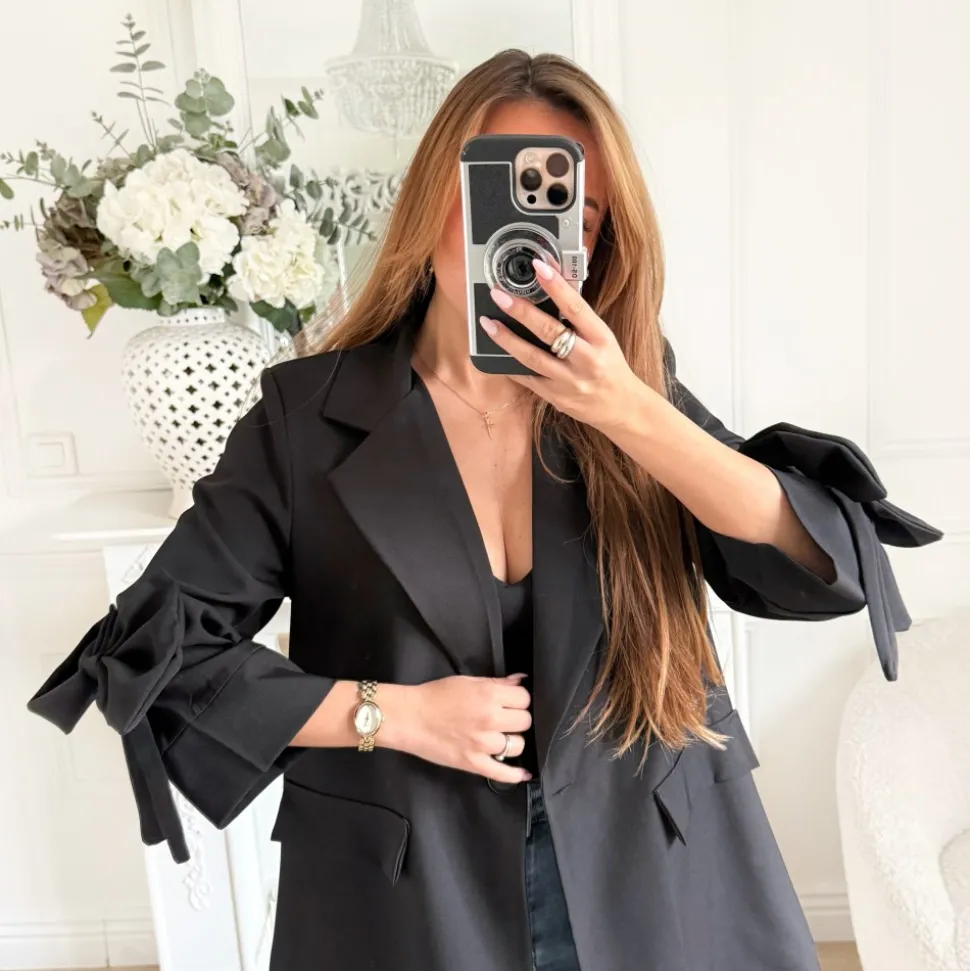 BLAZER FLUIDE NOEUDS MANCHES