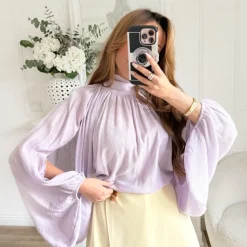 BLOUSE LILAS MÉLINA