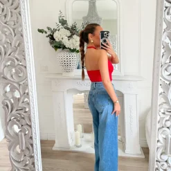 BODY DOS NU ROUGE LYCRA