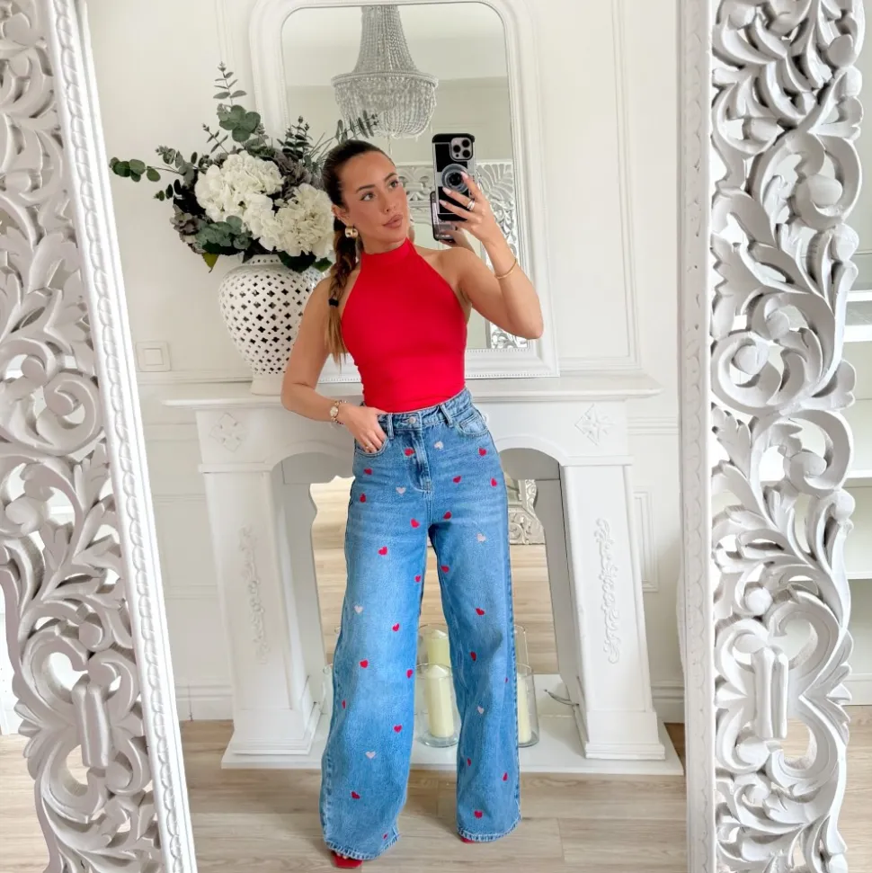 BODY DOS NU ROUGE LYCRA