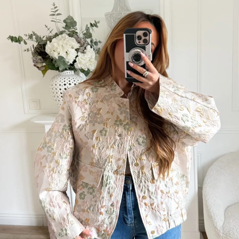 BOMBERS FLEURI IRISÉ