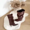 BOTTES DAIM CHOCO PETITS TALONS