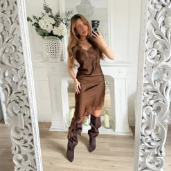 BOTTES DAIM CHOCO PETITS TALONS