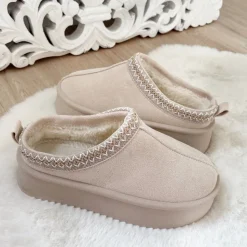 CHAUSSONS AVEC PLATEFORME