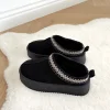 CHAUSSONS BLACK PLATEFORMES