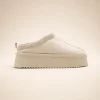 CHAUSSONS PLATEFORMES BEIGE