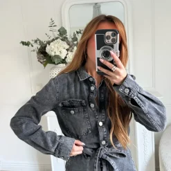 COMBINAISON EN JEAN BLACK USED