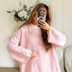 ENSEMBLE COCOONING PULL PANTALON PINK