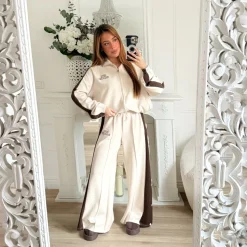 ENSEMBLE JOGGING BEIGE RIVE GAUCHE CHRISTÉLE