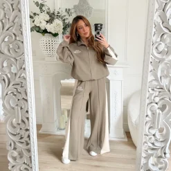 ENSEMBLE JOGGING KAKI RIVE GAUCHE