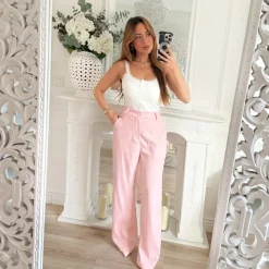 ENSEMBLE SMOKING ROSE DETAIL LEOPARD