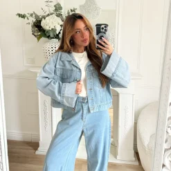 ENSEMBLE VESTE ET PANTALON EN JEAN