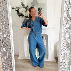 ENSEMBLE VESTE ET PANTALON EN JEAN