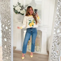 ESCARPINS JAUNE PASTEL