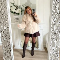 FOURRURE BEIGE IRÉNE