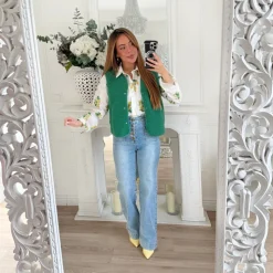 GILET SANS MANCHE MOUMOUTE VERT