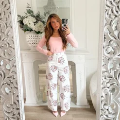 JEAN BALLON BLANC FLEURI