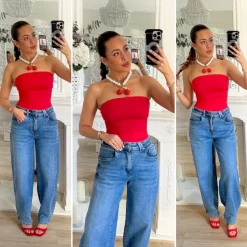 JEAN BALLON BLEU EFFET DÉLAVÉ