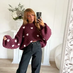 JEAN COUPE BALLON BLACK