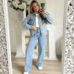 JEAN WIDE LEG JEANNETTE