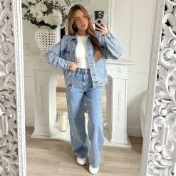 JEAN WIDE LEG JEANNETTE