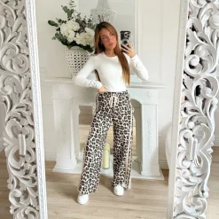 JOGGING LÉOPARD BANDES EDEN