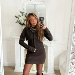 JUPE MAILLE CHOCO CASSANDRE