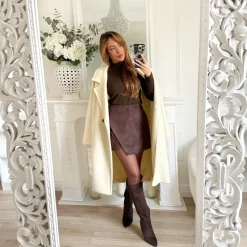 MANTEAU OVERSIZE BEIGE CASSIOPÉE