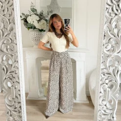 PALAZZO FLUIDE LÉOPARD