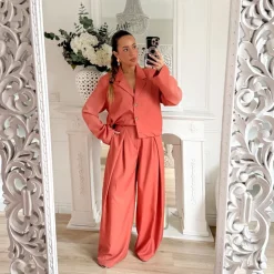 PALAZZO TAILLEUR TERRACOTA