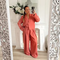 PALAZZO TAILLEUR TERRACOTA