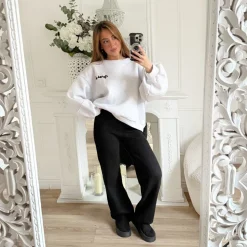 PANTALON BLACK MAILLE CLAIRE