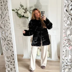 PANTALON MAILLE BEIGE OPHÉLIE