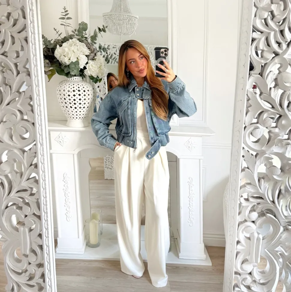 PANTALON TAILLEUR BEIGE * PREMIUM