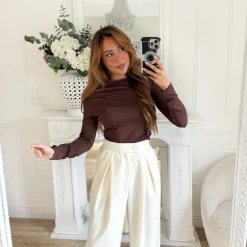 PANTALON TAILLEUR BEIGE * PREMIUM