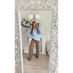 PULL CAMIONNEUR MOUMOUTE BLEU EVELINE