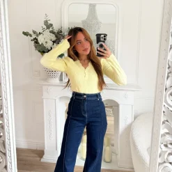 PULL JAUNE COUP DE COEUR