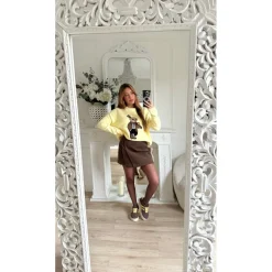 PULL JAUNE OURSON APOLLINE