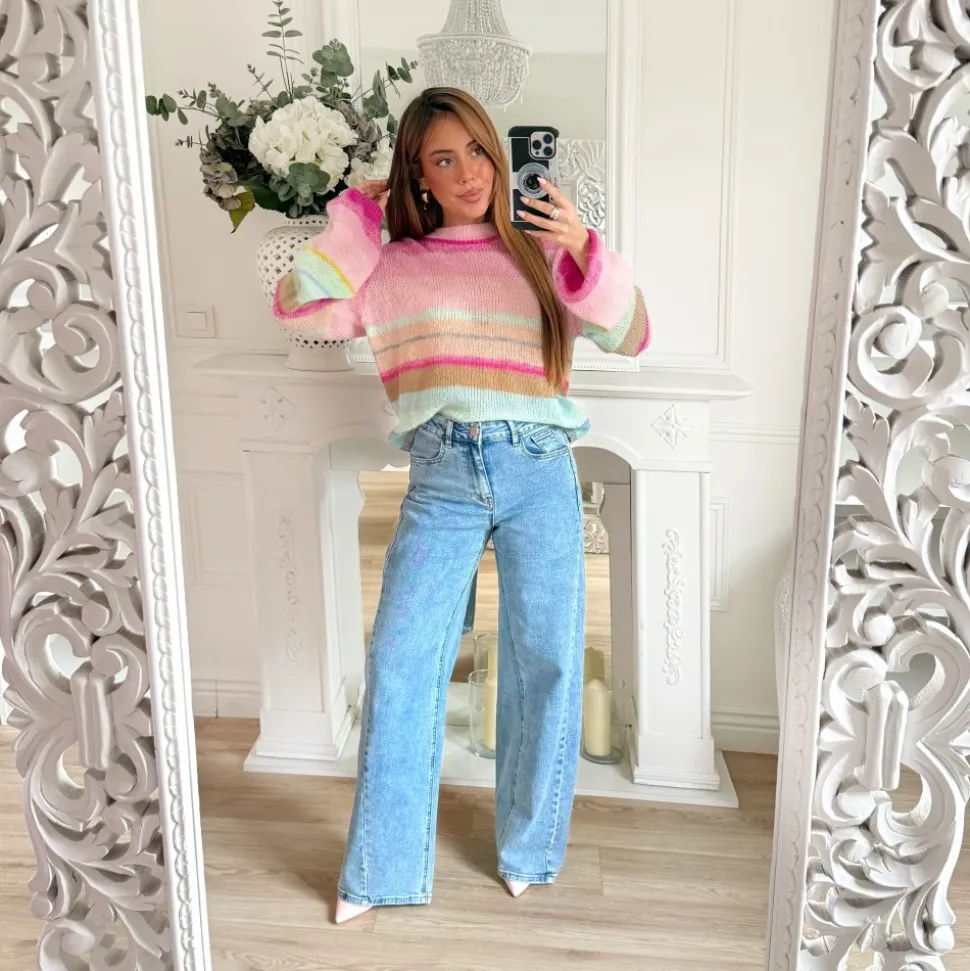 PULL MULTICOLOR COUP DE COEUR