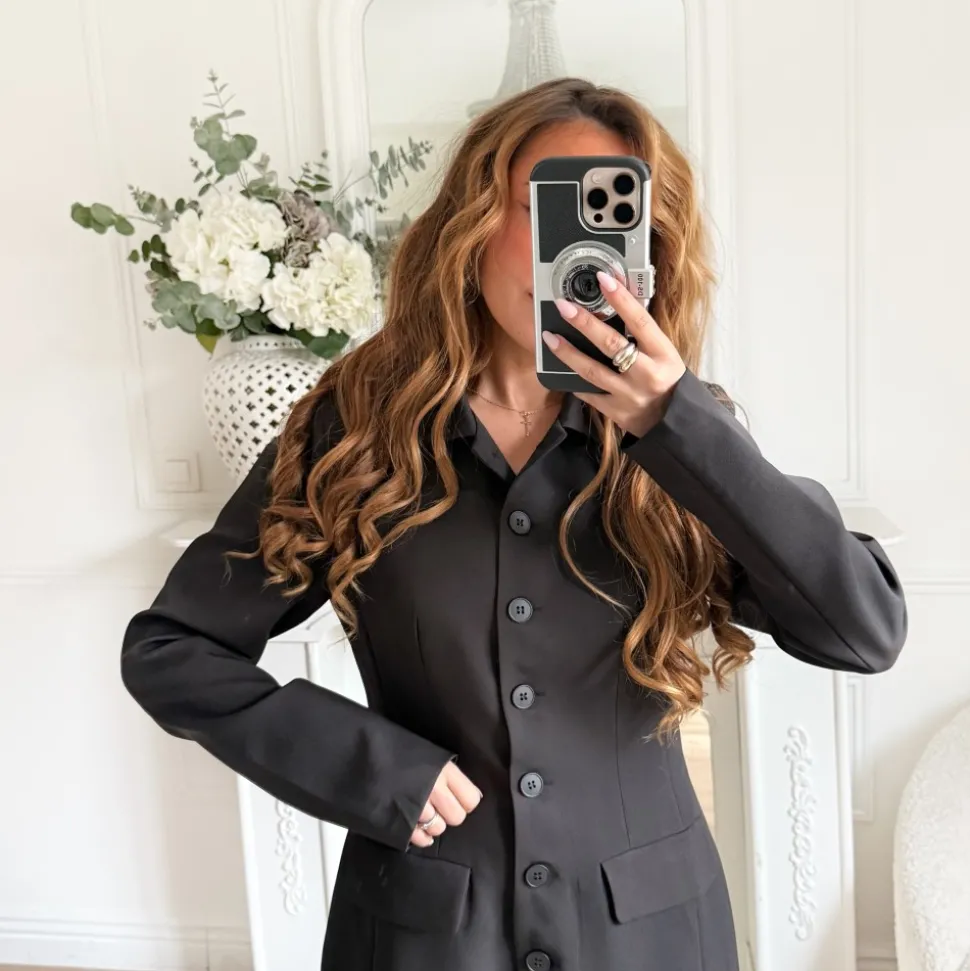 ROBE BLAZER BLACK PREMIUM