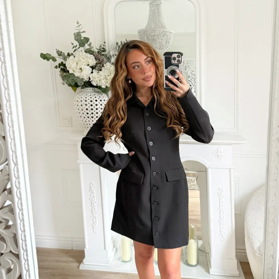 ROBE BLAZER BLACK PREMIUM