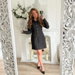 ROBE BLAZER BLACK PREMIUM