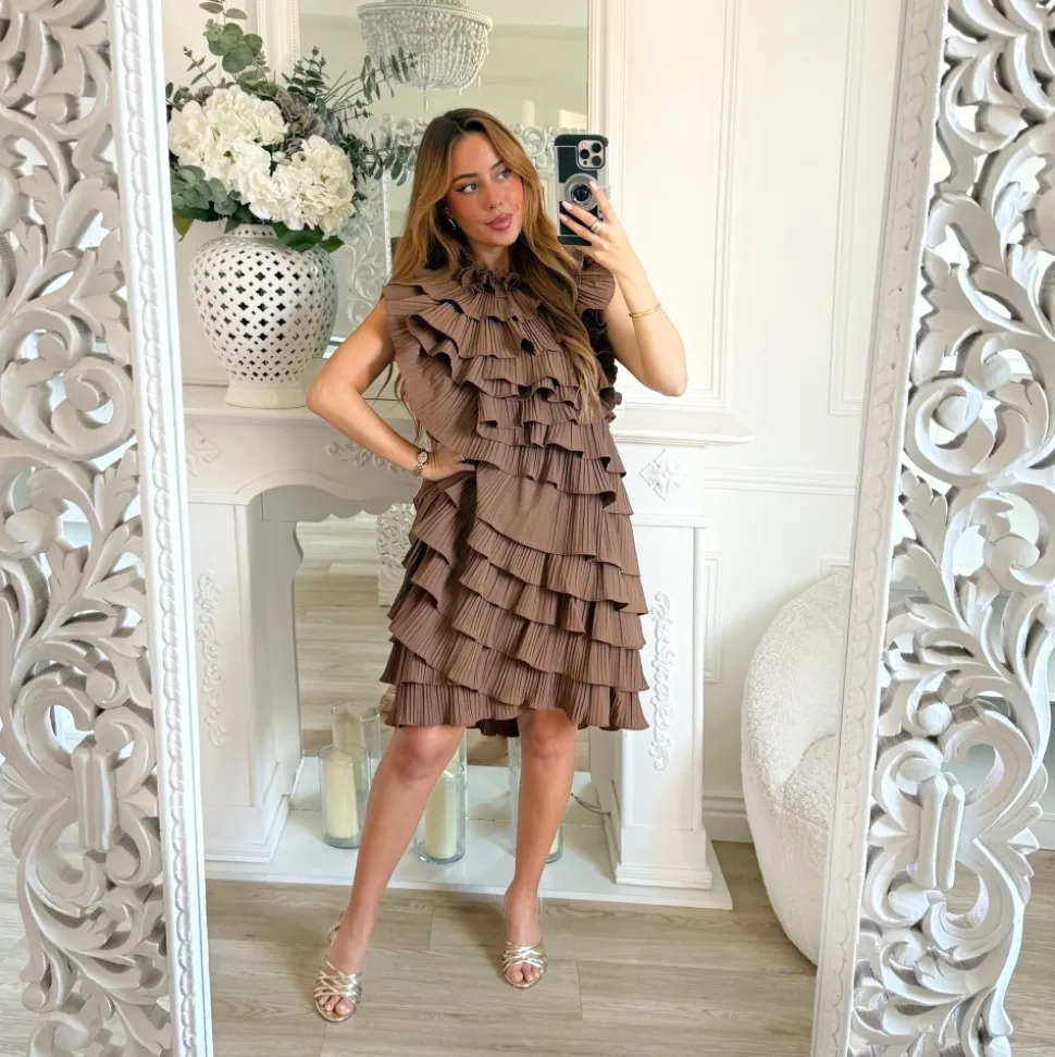 ROBE FROUFROUS CHOCO DOS NU