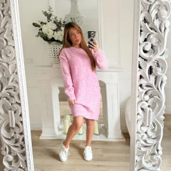 ROBE PINK COUTURES BLANCHES CHARLIE