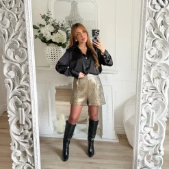 SHORT BRONZE ANNABELLE