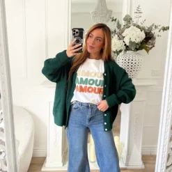 TEE SHIRT BLANC AMOUR