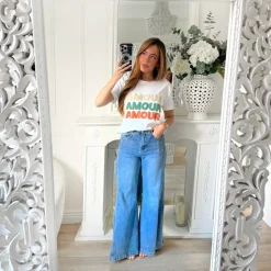 TEE SHIRT BLANC AMOUR