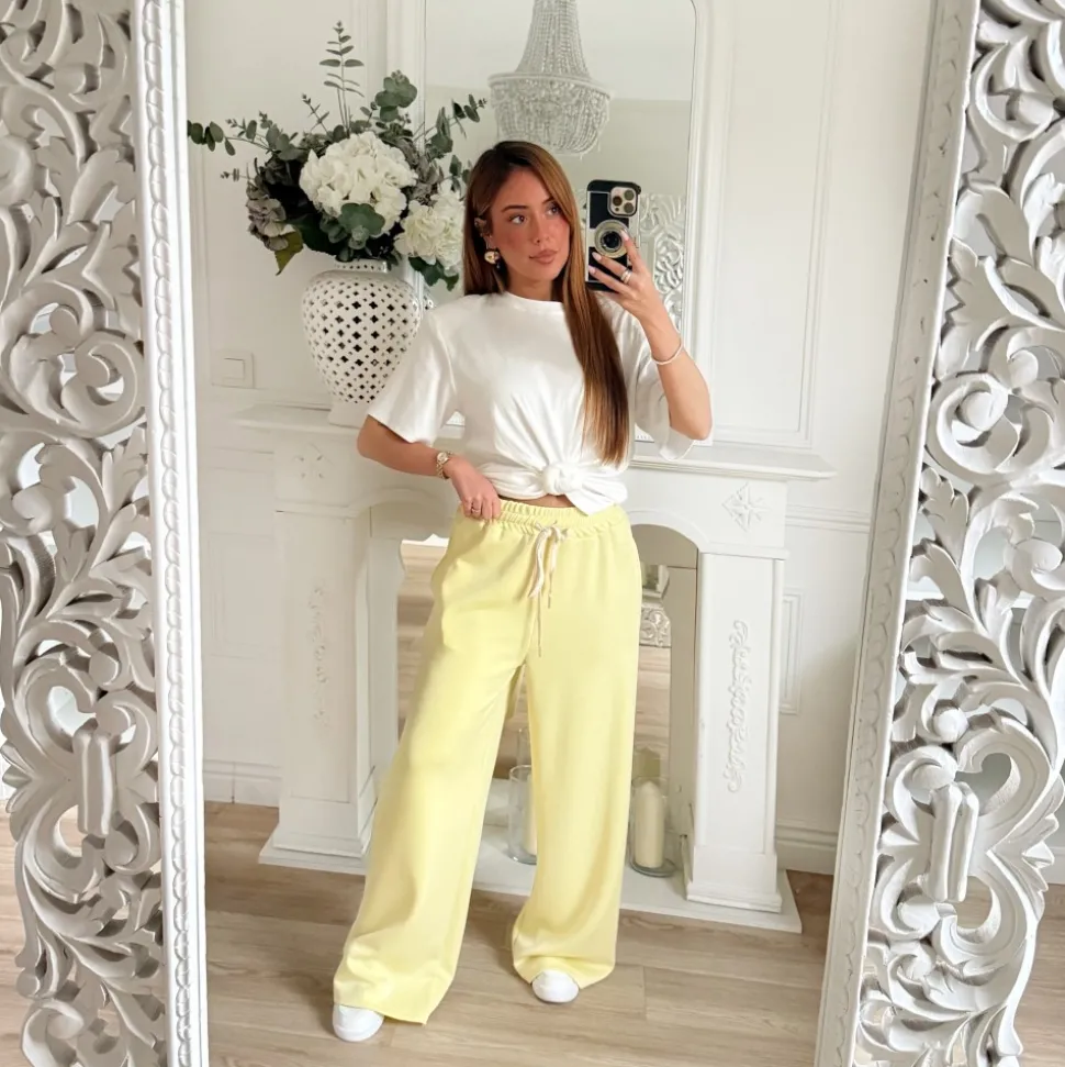 TEE SHIRT BLANC NOEUD NOUÉ