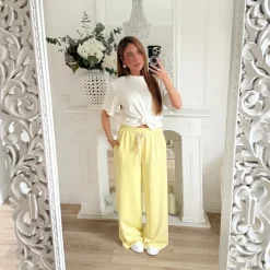 TEE SHIRT BLANC NOEUD NOUÉ